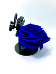 I LOVE YOU stand with BLUE FOREVER ROSE