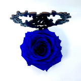 MY LOVE stand with BLUE FOREVER ROSE