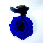 STANDING ANGEL stand with BLUE FOREVER ROSE