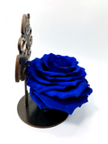BEST MUM EVER stand with BLUE FOREVER ROSE