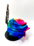 BEST MUM EVER stand with MULTICOLOUR FOREVER ROSE
