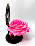 I LOVE U MUM stand with PINK FOREVER ROSE