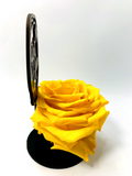 BEST MUM stand with YELLOW FOREVER ROSE