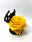 FRIENDS FOREVER stand with YELLOW FOREVER ROSE