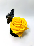 FRIENDSHIP stand with YELLOW FOREVER ROSE